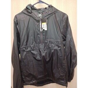 NEW Nike SB  Size S  Hooded Jacket Black Windbreaker